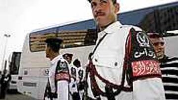 Recibidos como faraones del fútbol mundial