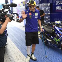 Rossi ya tiene el OK médico para intentar correr en Alcañiz