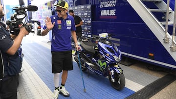 Rossi en Alcañiz.