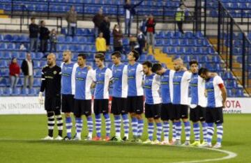 Partido de Segunda División B Hércules-Olimpic Jativa.
