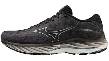 Zapatillas Mizuno Wave Rider 27 de color negro en Amazon