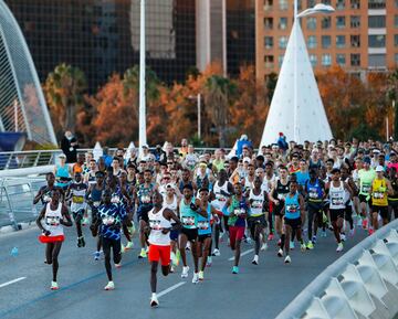 La Maratón Valencia Trinidad Alfonso EDP, en imágenes