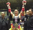 Una guardia civil, campeona del mundo de muay thai