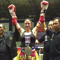 Una guardia civil, campeona del mundo de muay thai