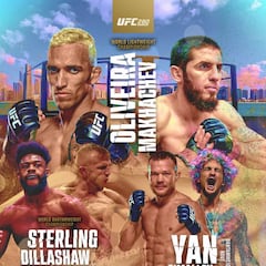 Oliveira y Makhachev calientan el UFC 280