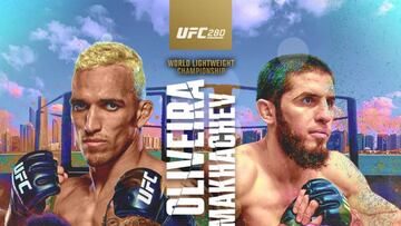 Cartel del UFC 280.