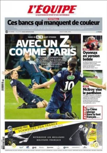 Portadas de la prensa deportiva