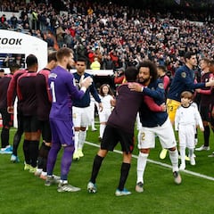 El Sevilla le hizo el pasillo al Madrid en el Santiago Bernabéu