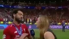El patinazo de Salah con una periodista española: pensó que le iba a besar y le hizo 'la cobra'