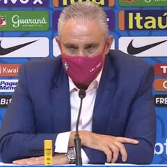 Tite: "Colombia nos llevará bien preparados ante Argentina"