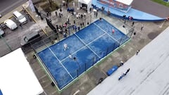 Inauguran primer cancha pública de pádel en CDMX