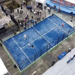 Inauguran primer cancha pública de pádel en CDMX