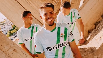 Nueva camiseta del Betis.