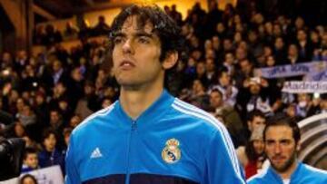 UN PILAR EN RIAZOR. Kak&aacute; fue una de las claves en la victoria (1-2) del Madrid al Depor.