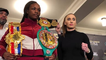 Claressa Shields e Ivana Habazin.