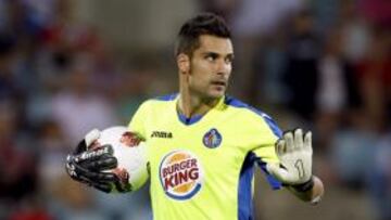 Moyà, portero del Getafe.