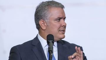 El presidente de Colombia, Iv&aacute;n Duque.