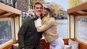 Daniele Rugani y Michela Persico vía Instagram (@michelapersico).