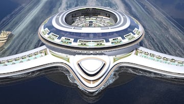 Architects release first images of Pangeos, the 60,000-person ‘terayacht’