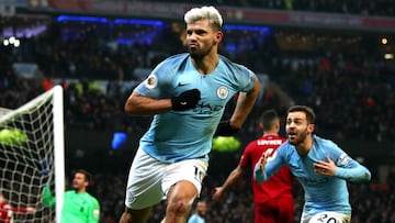 Agüero: "Very strong" Liverpool the only danger to Man City