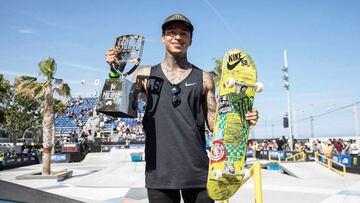 Nyjah Huston gana en Barcelona su tercer SLS Pro Open