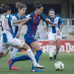 Manita del Barcelona en el derbi barcelonés contra el Espanyol