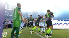 El aplaudido detalle de Racing y Defensa y Justicia en Argentina