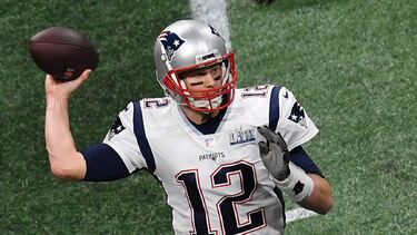 Una imagen de archivo de Tom Brady con los New England Patriots, equipo con el que conquistó siete Super Bowls.
