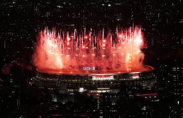 El orden y la majestuosidad de los japoneses nuevamente se notó en la ceremonia inaugural de los Olímpicos en el estadio Nacional de Tokio.