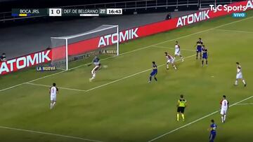 El capitán de Boca ante Defensores convirtió el segundo tanto del Xeneize cuando se pasaba la hora de juego y la situación era algo delicada para los de Russo.