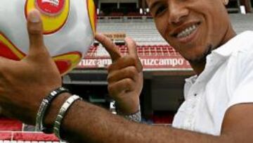 <b>NACIONALIZACIÓN. </b>Luis Fabiano ya ha iniciado los trámites burocráticos pertinentes para obtener el pasaporte español antes de que se inicie la temporada.