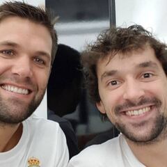 Sergio Llull ya trabaja en Valdebebas para recuperarse