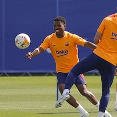 Ansu Fati entra en la lista...¡102 días después!