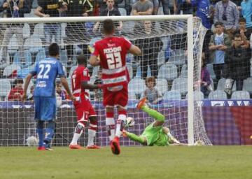 Pedro León marca el 1-1.