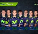 El Movistar presenta un equipo liderado por Valverde