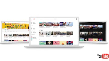 Entra y mira el nuevo diseño web de YouTube