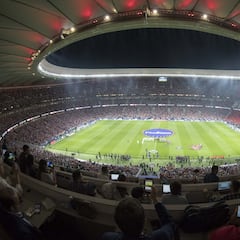 Atlético de Madrid-Real Madrid en imágenes