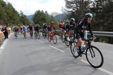 Geraint Thomas y Christopher Froome.