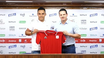 Lucas González fue presentado como el nuevo DT de América de Cali.