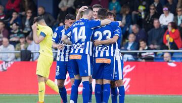 Alegría del Alavés en La Cerámica.