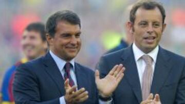 Laporta y Rosell declaran por la explotación de La Masia
