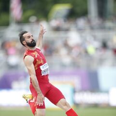 “Parecía que en vez de saltar para arriba lo hacía para abajo”
