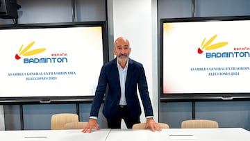 Andoni Azurmendi, reelegido como presidente de la Federación Española de Bádminton