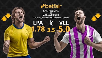 UD Las Palmas vs. Real Valladolid: horario, TV, pronósticos, estadísticas y clasificación