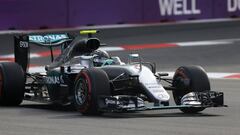 Gana Nico Rosberg en el GP de Europa 2016 de F1 que se ha disputado en el circuito urbano de Bakú. Segundo ha entrado Vettel y tercero el mexicano Sergio Pérez.