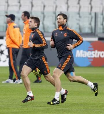 Illarramendi con Xabi Alonso.