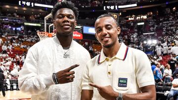 Tchouameni y Koundé, en Miami.