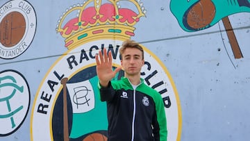 Javi Castro, del Racing.