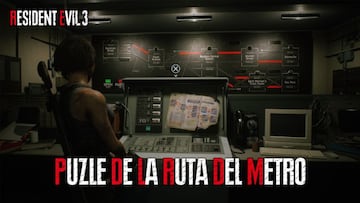 Gu&iacute;a Resident Evil 3 Remake: c&oacute;mo resolver el puzle de la ruta del metro