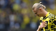 Los hinchas del Dortmund son de otro planeta: Haaland se va y así lo despiden